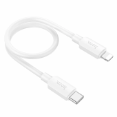 Кабель Type-C на Lightning 1m Hoco X96 2.4A white 