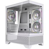 Корпус mATX Powercase Vision Micro M4W white 
