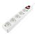 Сетевой фильтр 1,8м Гарнизон EHLW-1, 5 роз white 