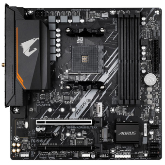 Плата AM4 Gigabyte B550M AORUS ELITE 4xDDR4 mATX 