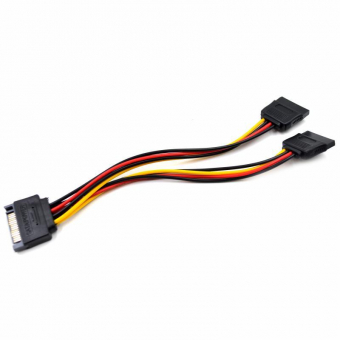 Разветвитель питания SATA на 2 SATA 