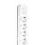 Сетевой фильтр 5м Perfeo 6 розеток white 10A 