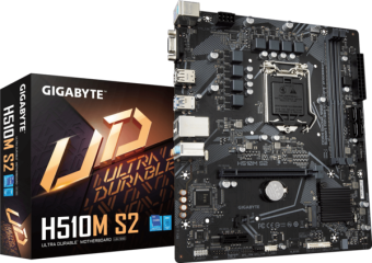 Плата LGA1200 Gigabyte H510M-S2 2xDDR4 M.2 mATX 