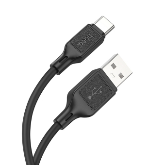 Кабель USB AM на Type-C 1м Hoco X90 2.4A black 