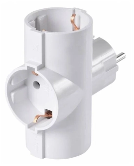 Сетевой разветвитель Buro BU-PS3TG-W 3 роз. white 