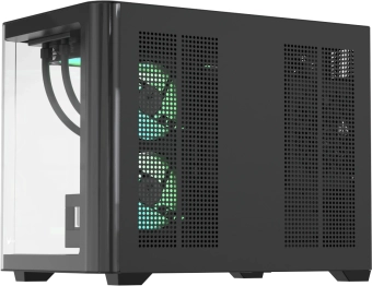 Корпус mATX Formula Crystal U2M Floe 3x120ARGB 