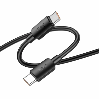 Кабель Type-C (M-M) 1м Hoco X115 5A 240W black 