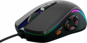 Мышь GMNG XM003 32000dpi 10but black USB 