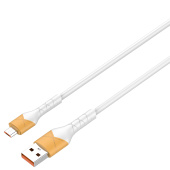 Кабель USB AM на microUSB 2м Ldnio LS802 30W white 