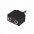 Переходник звуковой 3.5 Jack(M)->2x3.5 Jack(F) р 