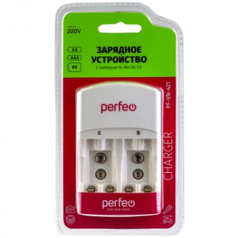 ЗУ для аккумуляторов Perfeo PF-VN-421 в сеть 