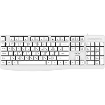 Клавиатура Acer OKW301 white USB 