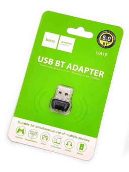 Адаптер Bluetooth 5.0 Hoco UA18 USB 