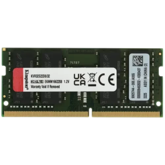 Модуль памяти SODIMM DDR4 32Gb 3200MHz Kingston 