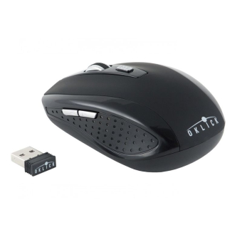 Мышь беспроводная Oklick 455MW 1600dpi black USB 