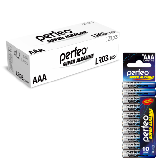 Батарейка AAA LR03 Perfeo (мизинчиковая) 