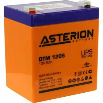 Аккумуляторная батарея 12V  5Ah Asterion DTM1205 