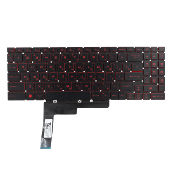 Клавиатура для ноутбука MSI GF66 GF76 + подсветка 