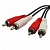Кабель звуковой 2 RCA -> 2 RCA 5м 