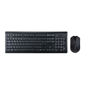 Клавиатура + мышь A4Tech 4200N беспров black USB 