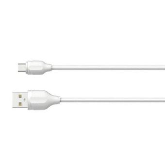 Кабель USB AM на microUSB 2м Ldnio LS372 2.1A whit 
