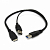 Кабель USB 3.0 на microUSB3.0 0,5м с доп. питанием 